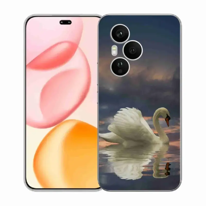 Gelový kryt mmCase na Honor 400 Pro - labuť Speciální Cena