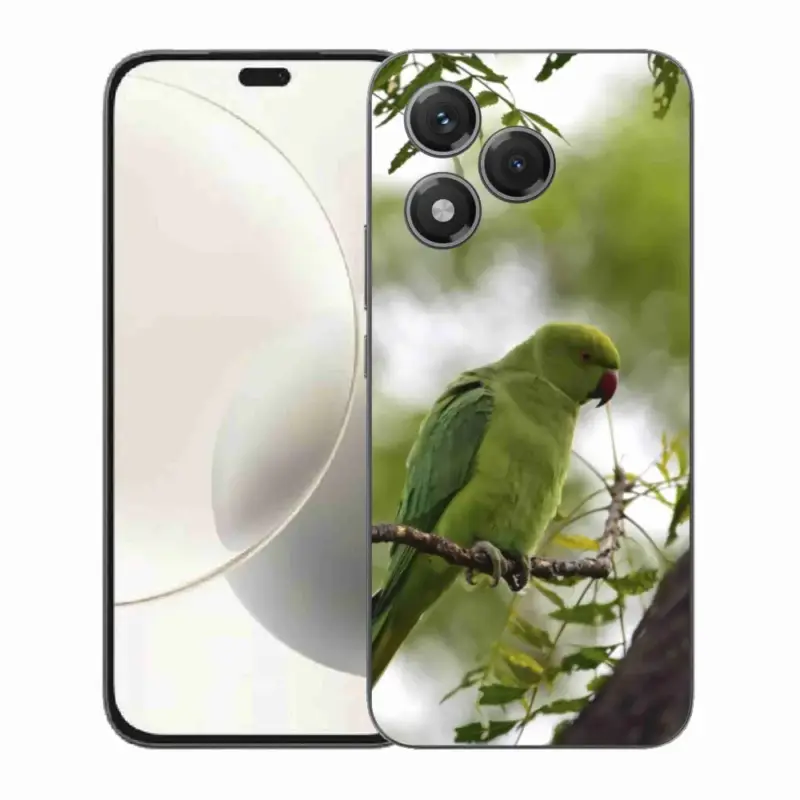 Dokud Zásoby Vydrží Gelový kryt mmCase na Honor 400 Lite - zelený papoušek