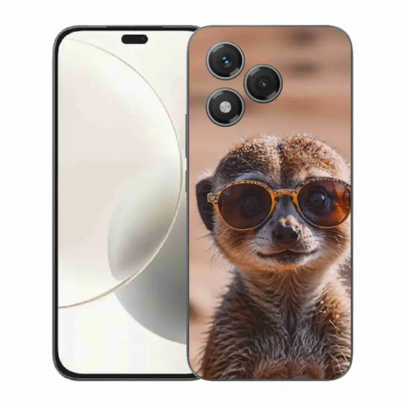 Gelový kryt mmCase na Honor 400 Lite - stylová surikata Levný