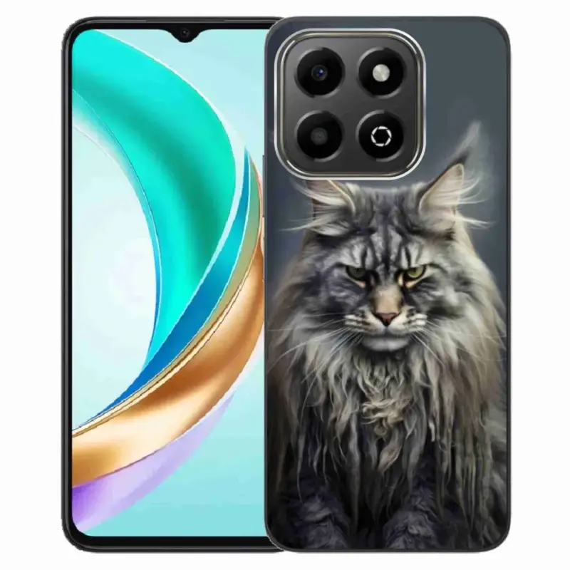Gelový kryt mmCase na Honor X6b - kočíčí pohled 4 Super Cena