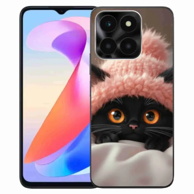 Gelový kryt mmCase na Honor X6a - roztomilé kotě 7 Ihned K Objednání