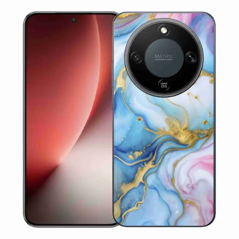 Gelový kryt mmCase na Honor Magic 8 Lite 5G - abstraktní motiv 61 Hit Sezóny