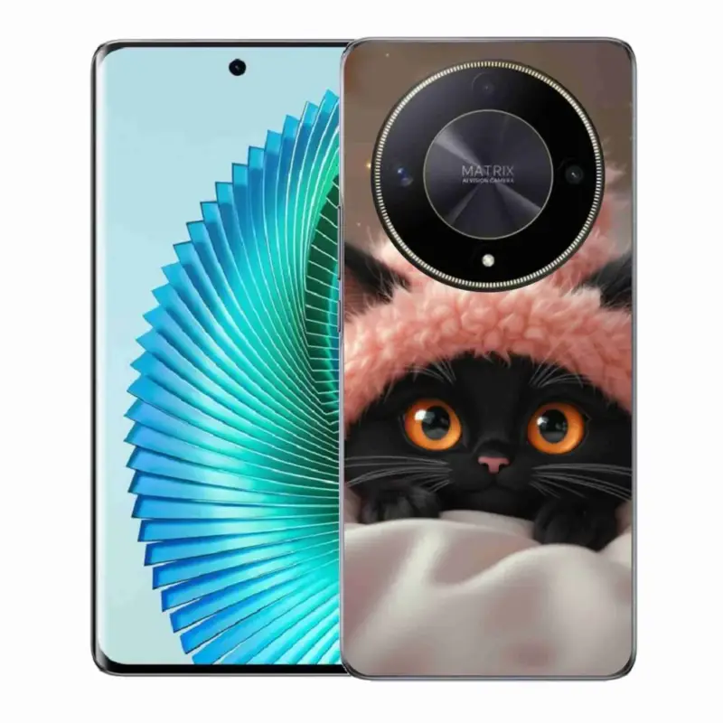 Levný Gelový kryt mmCase na Honor Magic 6 Lite 5G - roztomilé kotě 7