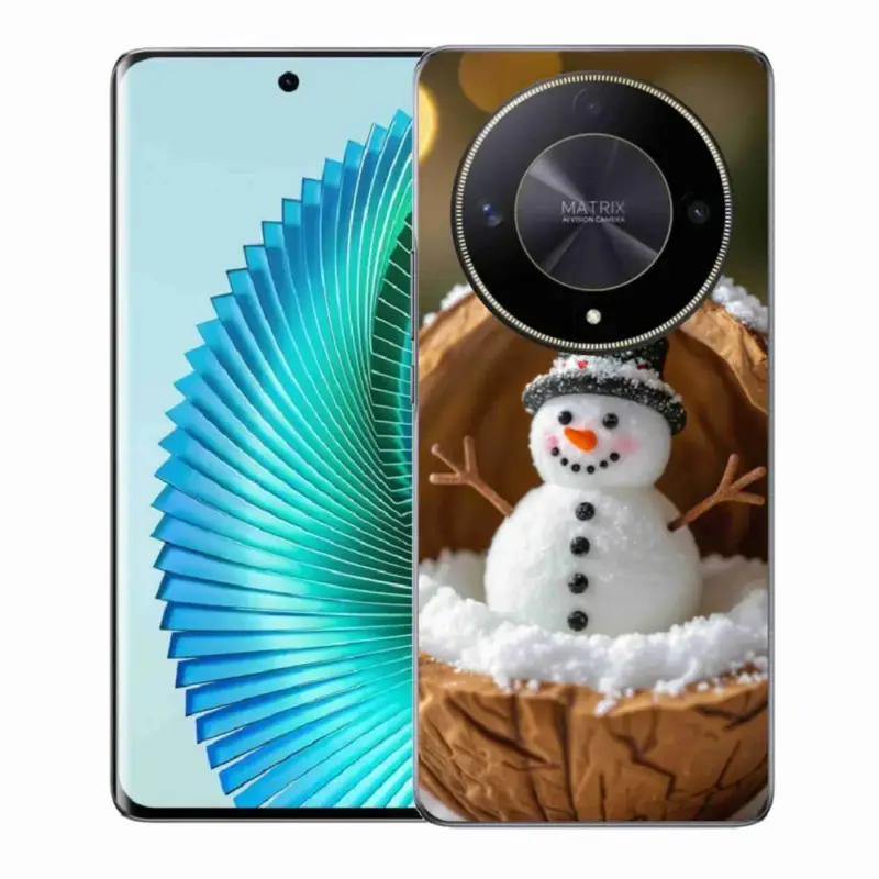 Gelový kryt mmCase na Honor Magic 6 Lite 5G - sněhulák 4 Výhodná Nabídka