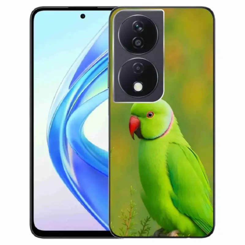 Vrácení Zdarma Gelový kryt mmCase na Honor X7b - papoušek alexandr 2