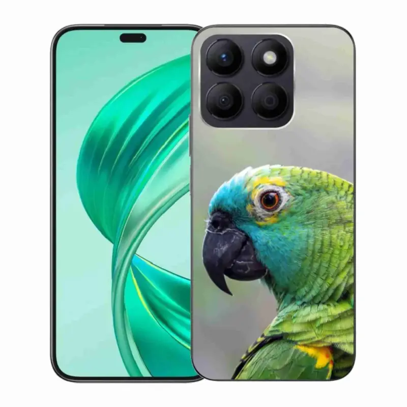 Gelový kryt mmCase na Honor X8b - papoušek amazoňan Expresní Doručení