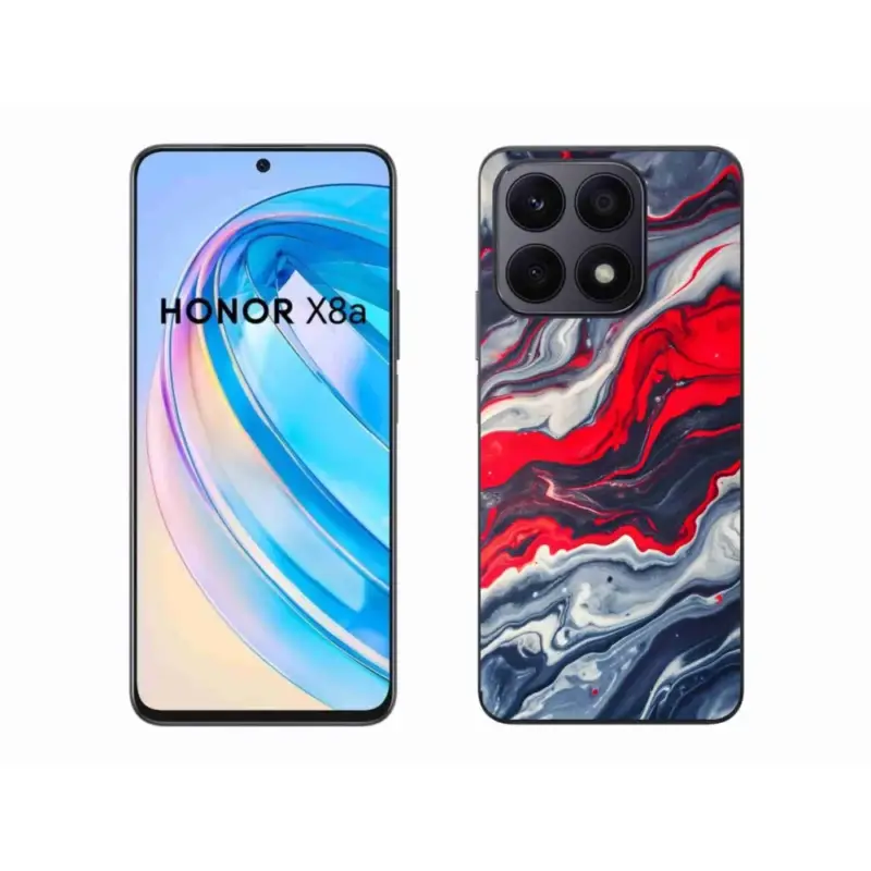 Gelový kryt mmCase na Honor X8a - abstraktní motiv 59 Výprodej