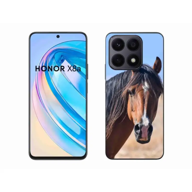 Sleva Gelový kryt mmCase na Honor X8a - klidný kůň