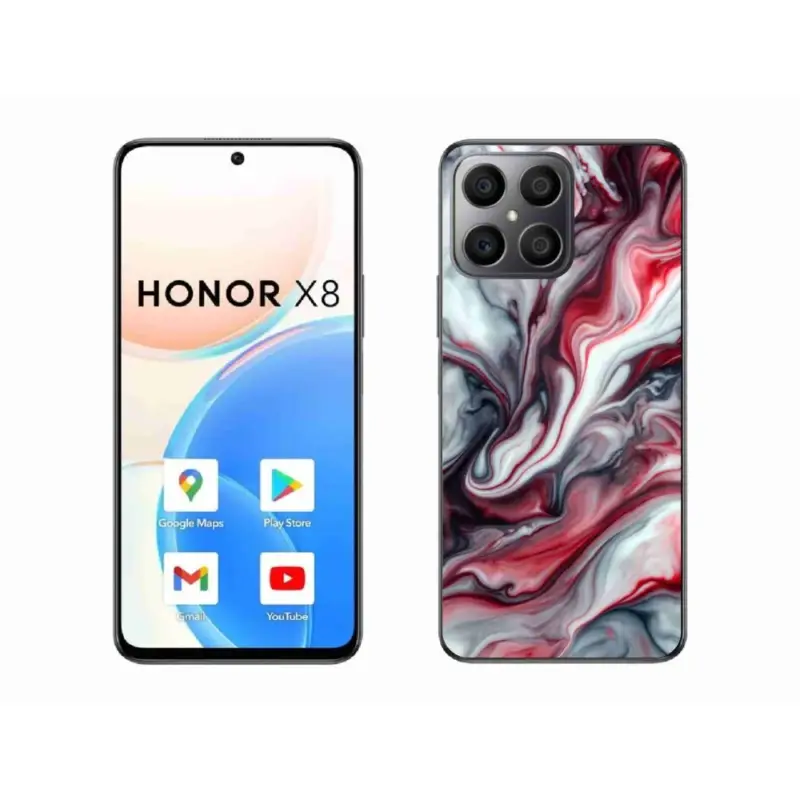 Gelový kryt mmCase na Honor X8 - abstraktní motiv 37 Cenová Bomba