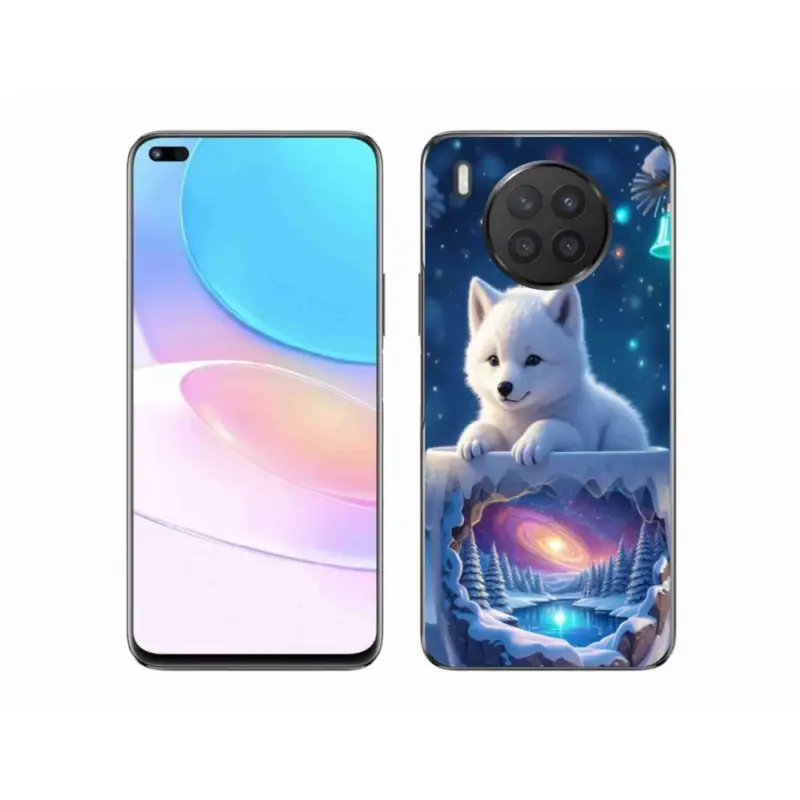 Ihned K Objednání Gelový kryt mmCase na Honor 50 Lite - vánoční štěně