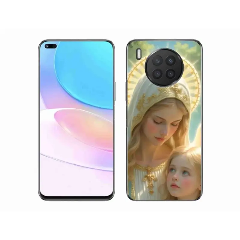 Gelový kryt mmCase na Honor 50 Lite - náboženský motiv 2 Výprodej