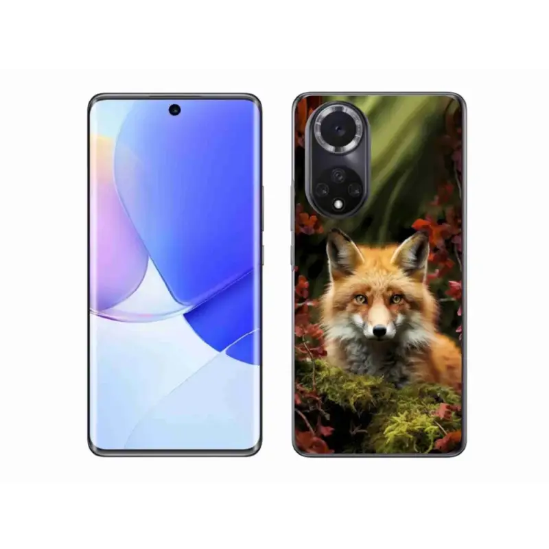 Gelový kryt mmCase na Honor 50 - liška v lese Výhodná Nabídka
