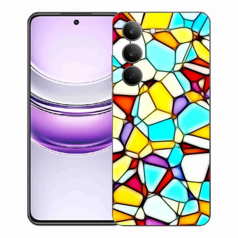 Gelový kryt mmCase na Realme 14x 5G - abstraktní motiv 40 Super Cena