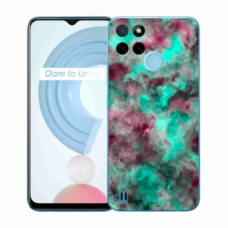 Gelový kryt mmCase na Realme C21Y/C25Y - abstraktní motiv 39 Nízká Cena