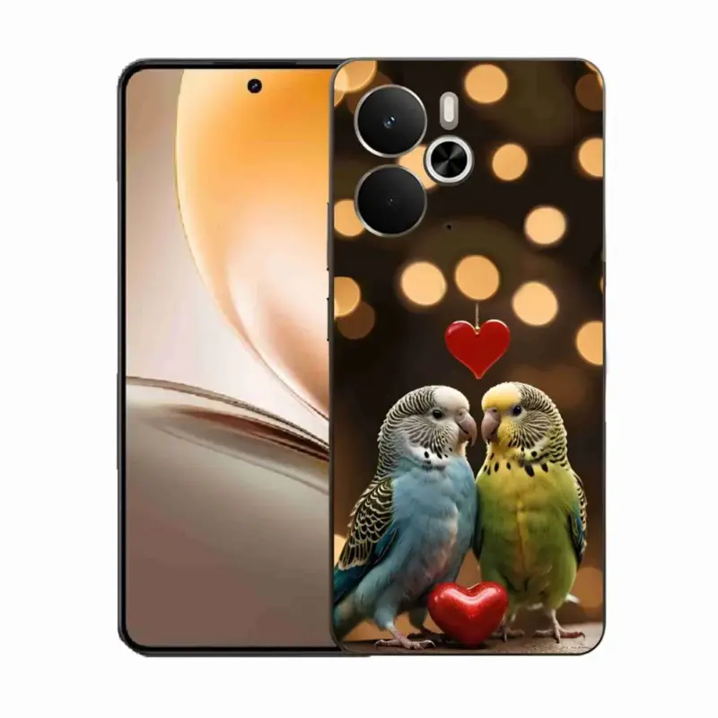 Koupit Online Gelový kryt mmCase na Realme 14T 5G/14 5G - zamilovaní papoušci