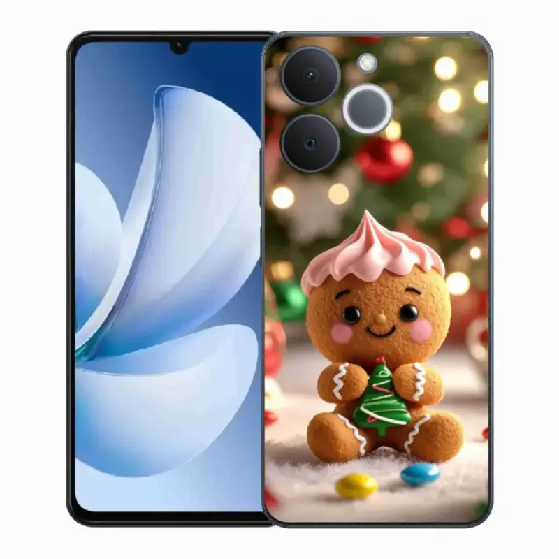 Gelový kryt mmCase na Realme Note 70T - perníček Poslední Šance