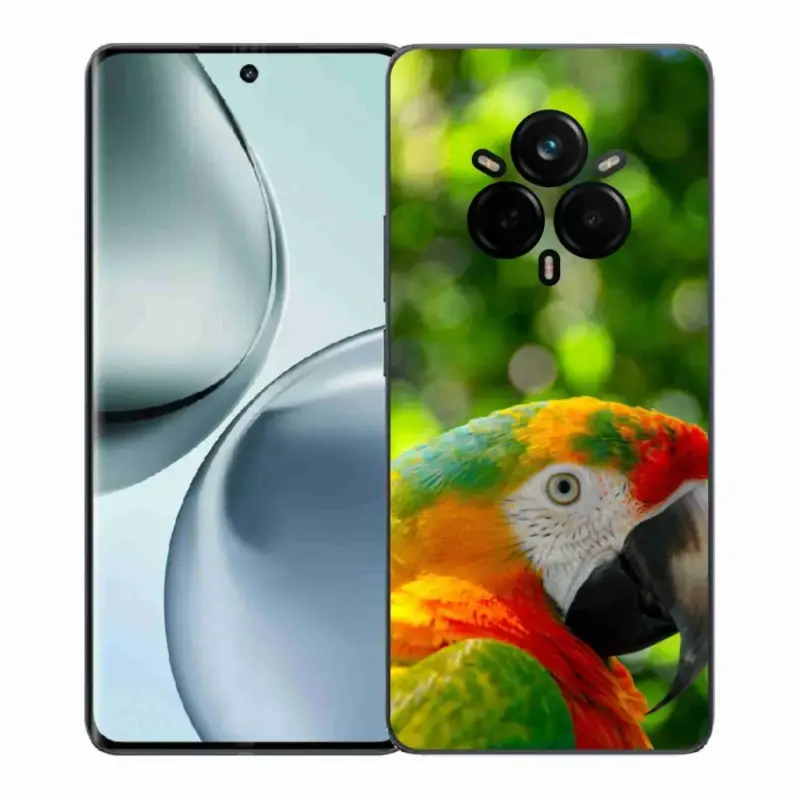 Gelový kryt mmCase na Realme 14 Pro+ 5G - papoušek ara 3 Tovární Cena