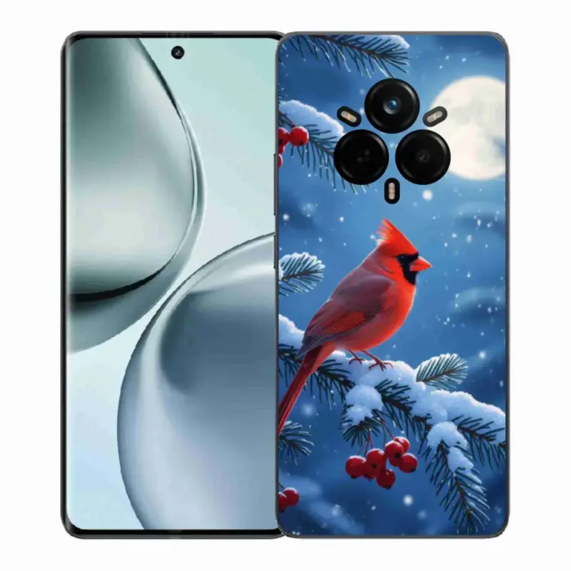 Gelový kryt mmCase na Realme 14 Pro 5G - kardinál červený Horká Nabídka