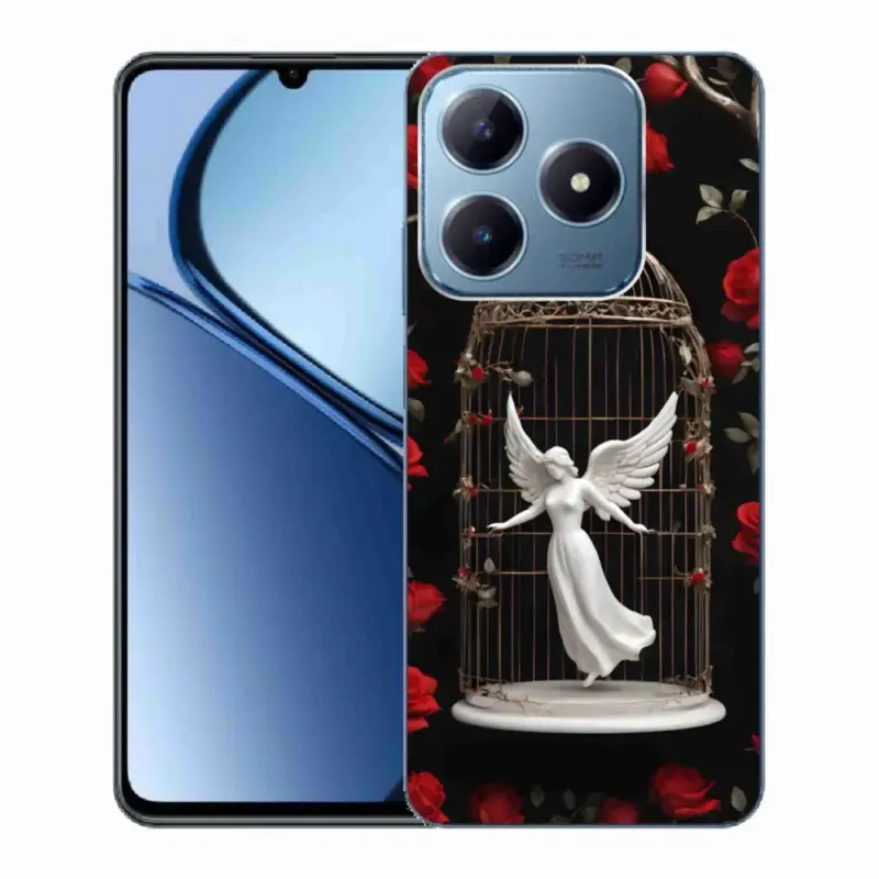 Autentický Gelový kryt mmCase na Realme C63 - uvězněný anděl