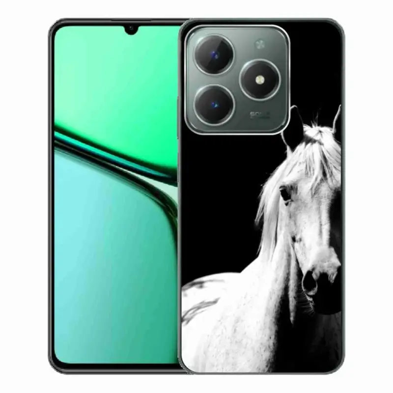 Cenový Hit Gelový kryt mmCase na Realme C61 - bílý kůň 5