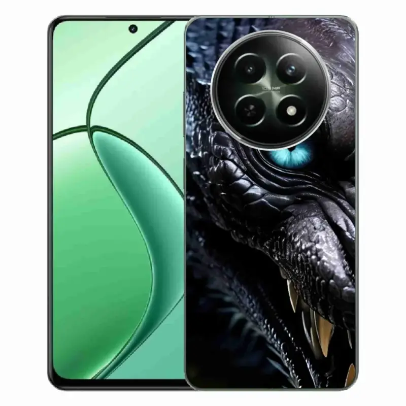 Poslední Šance Gelový kryt mmCase na Realme 12 5G/12x 5G - dračí pohled
