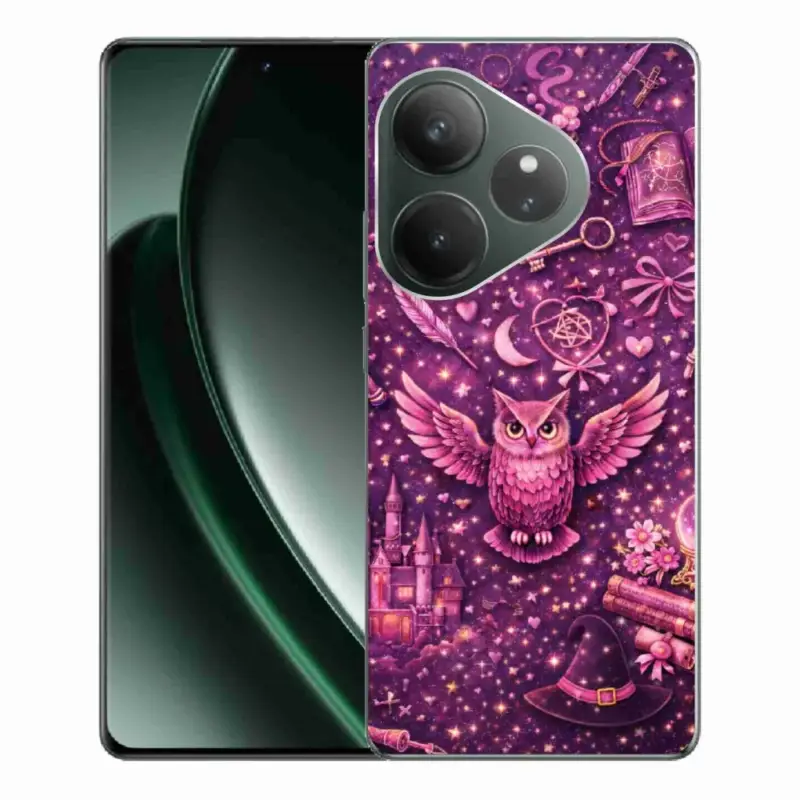 Gelový kryt mmCase na Realme GT 6 5G/GT 6T 5G - magický svět Akce