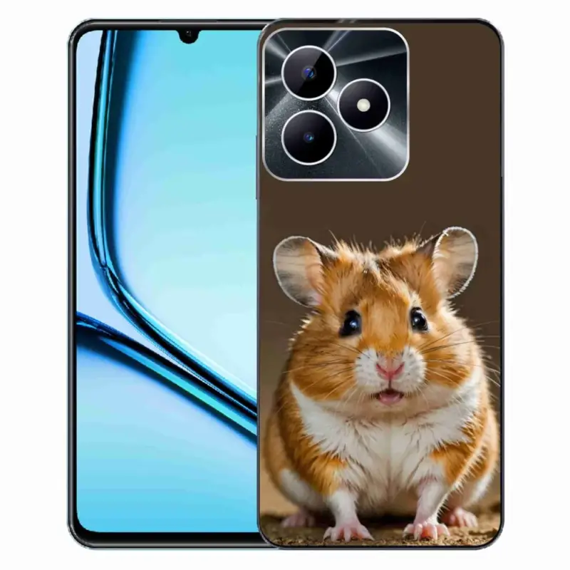 Jen Po Omezenou Doba Gelový kryt mmCase na Realme Note 50 - křeček