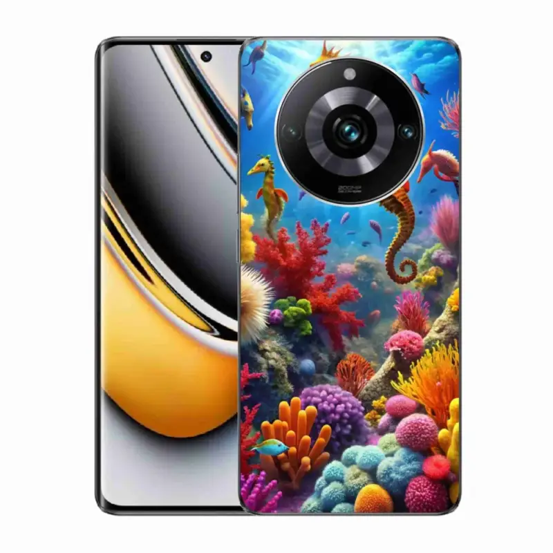 Pouze Dnes Gelový kryt mmCase na Realme 11 Pro 5G/11 Pro+ 5G - mořský svět 3