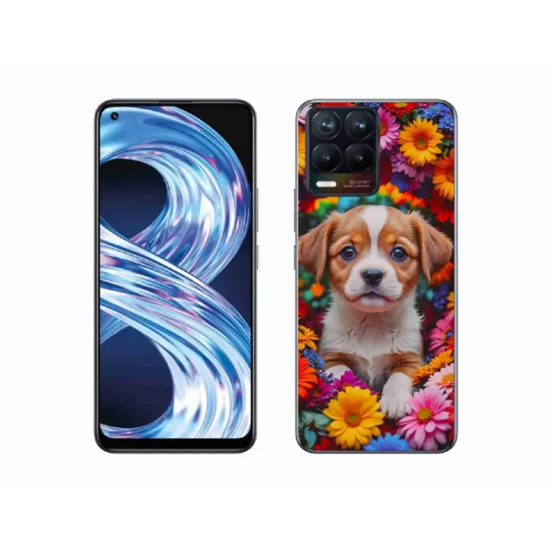 Kup Teď Gelový kryt mmCase na Realme 8 4G - roztomilé štěně