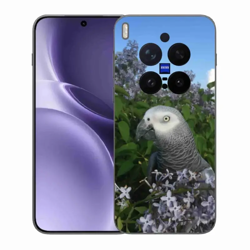 Gelový kryt mmCase na Vivo X300 Pro 5G - papoušek žako Sleva