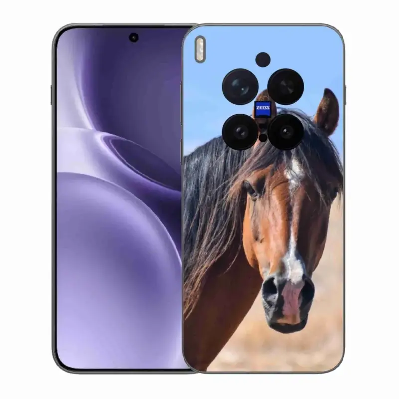 Gelový kryt mmCase na Vivo X300 Pro 5G - klidný kůň Akční Nabídka
