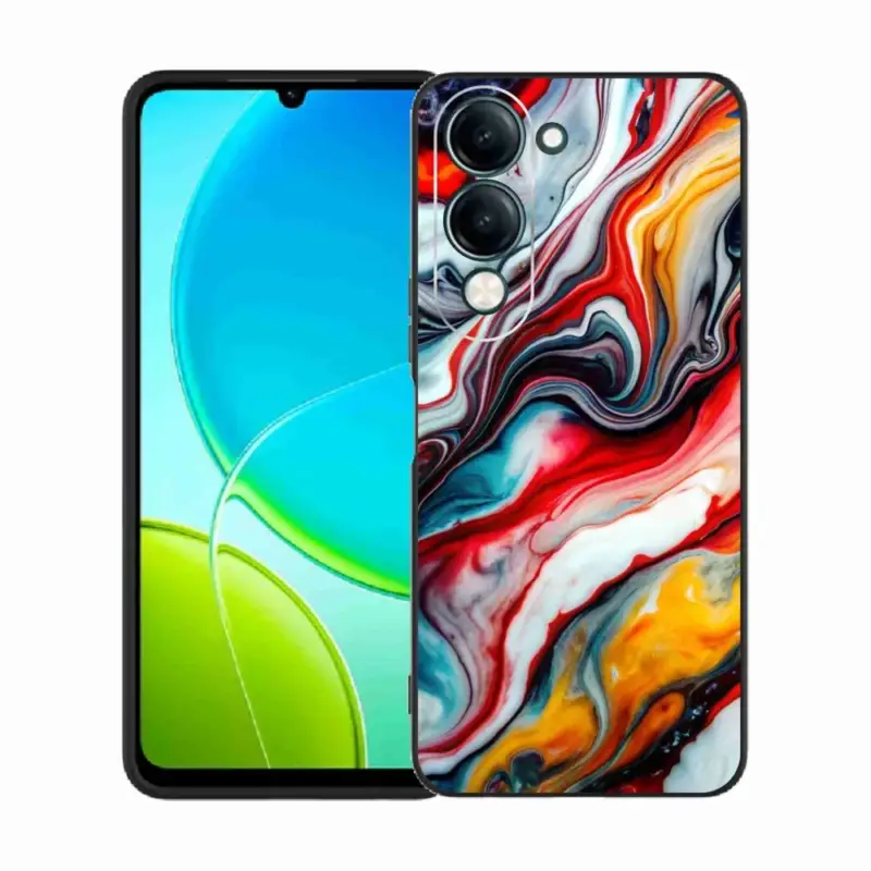 Oblíbený Gelový kryt mmCase na Vivo Y29S 5G - abstraktní motiv 35