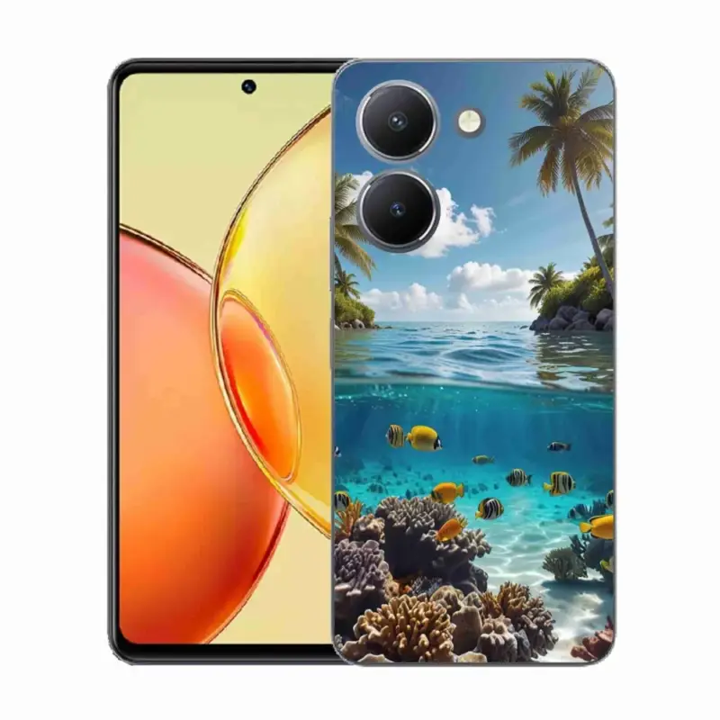 Originální Gelový kryt mmCase na Vivo Y36 - mořský svět 4