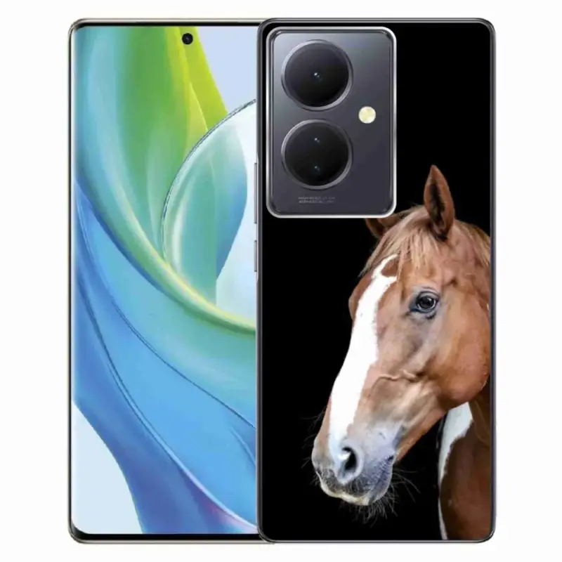Super Cena Gelový kryt mmCase na Vivo V29 Lite 5G - hnědý kůň 3