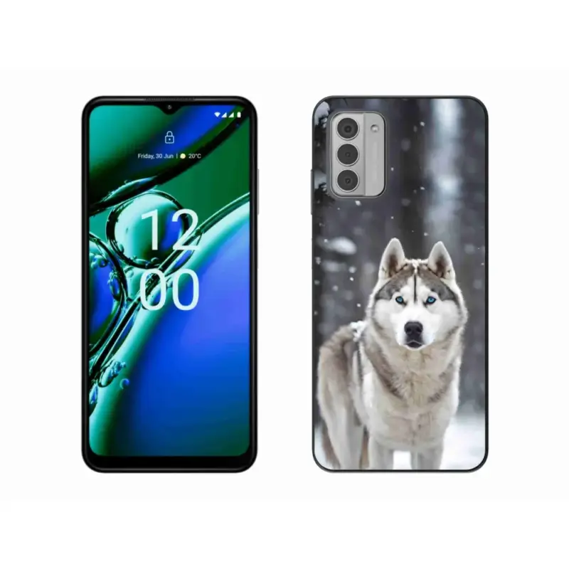 Gelový kryt mmCase na Nokia G42 - husky 2 Levný
