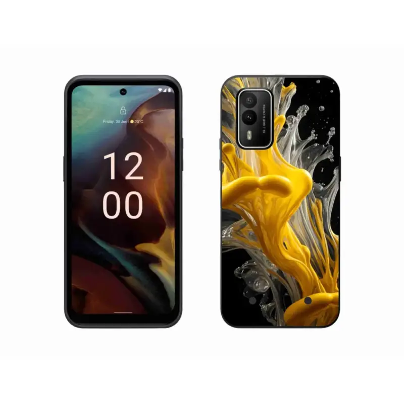 Speciální Cena Gelový kryt mmCase na Nokia XR21 - abstraktní motiv 48