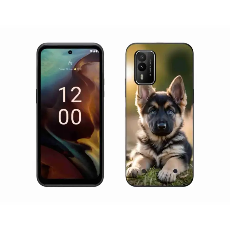 Speciální Cena Gelový kryt mmCase na Nokia XR21 - německý ovčák v přírodě