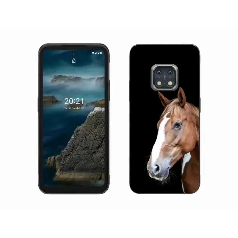 Cenová Bomba Gelový kryt mmCase na Nokia XR20 - hnědý kůň 3