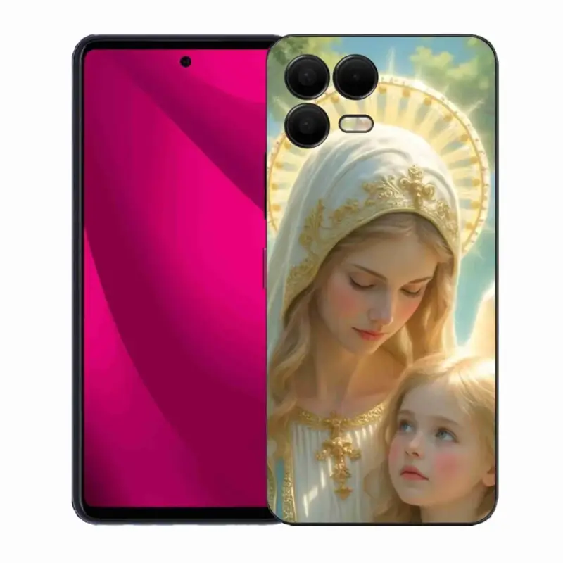 Levný Gelový kryt mmCase na T phone 3 Pro - náboženský motiv 2