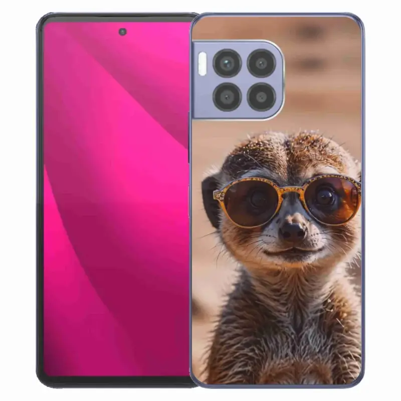 Gelový kryt mmCase na T phone 2 Pro - stylová surikata Horká Nabídka