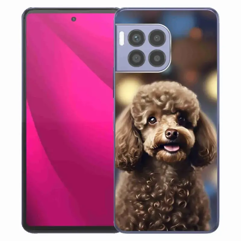 Víkendová Akce Gelový kryt mmCase na T phone 2 Pro - roztomilý pudl