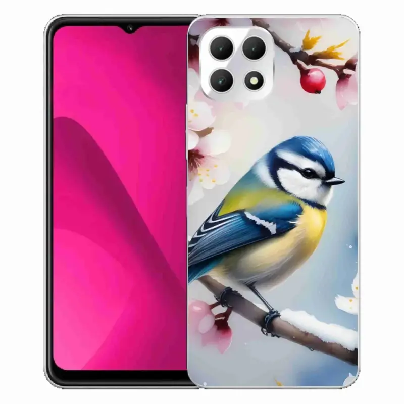 Gelový kryt mmCase na T phone 2 - sýkorka Nejprodávanější