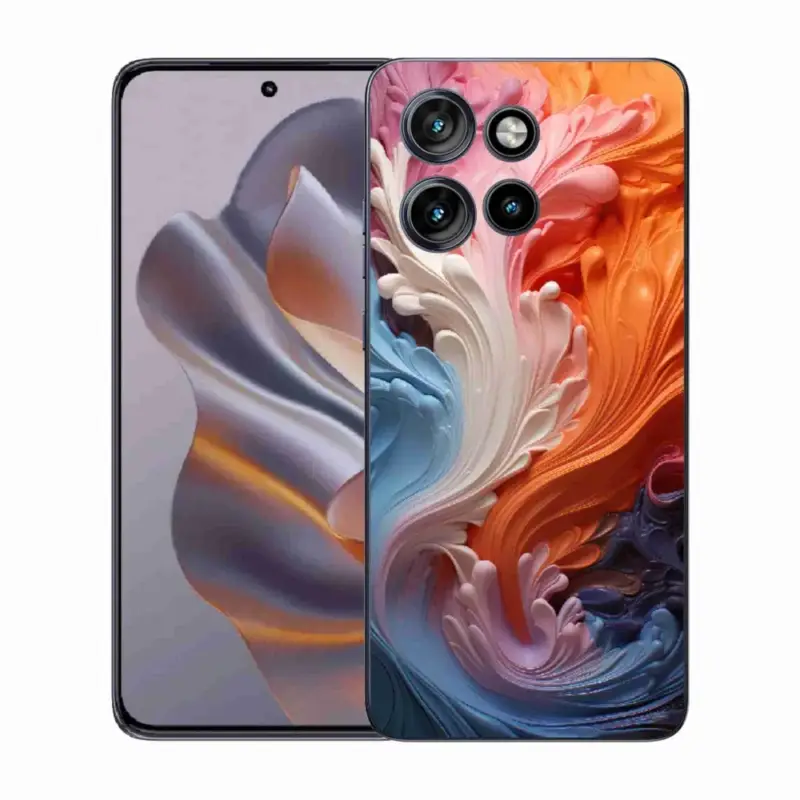 Dokud Zásoby Vydrží Gelový kryt mmCase na Motorola Edge 50 Neo - abstraktní motiv 8