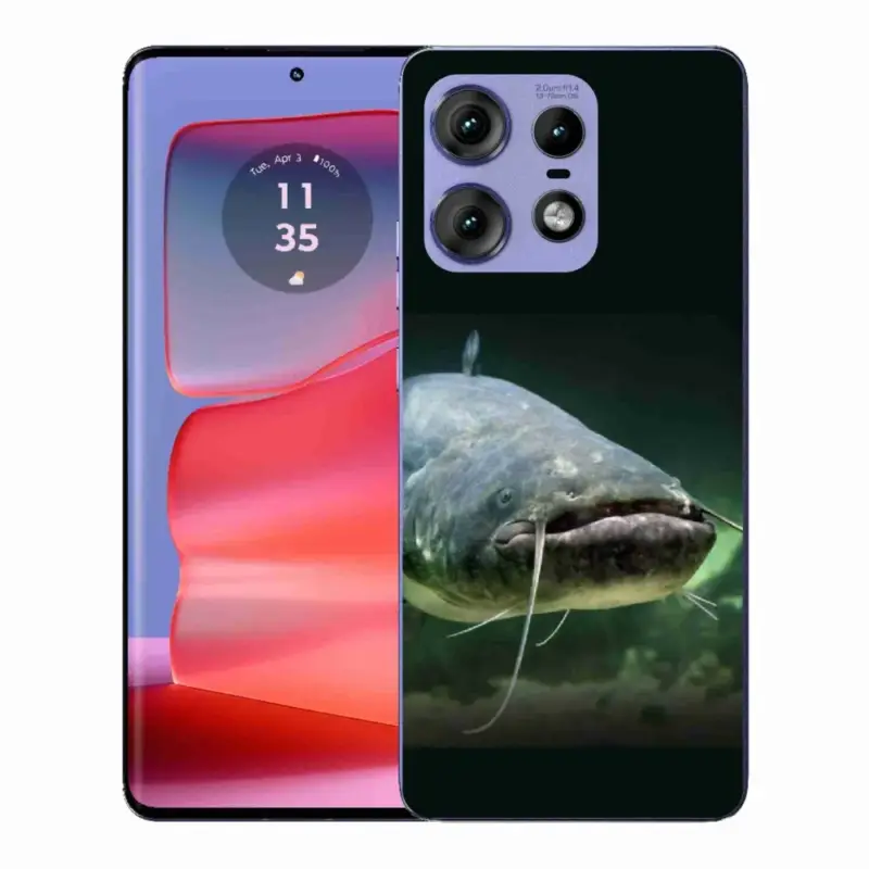 Gelový kryt mmCase na Motorola Edge 50 Pro - sumec Vysoce Kvalitní