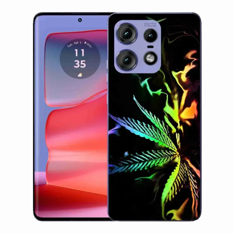 Výhodná Nabídka Gelový kryt mmCase na Motorola Edge 50 Pro - konopí 2