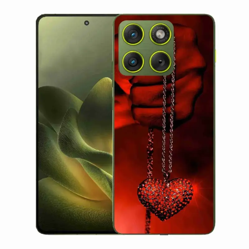 Gelový kryt mmCase na Motorola Edge 70 - náhrdelník Objednat Nyní