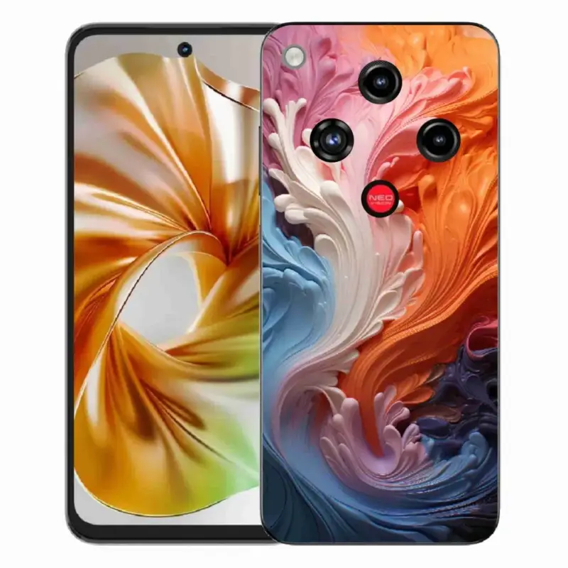 Jen Po Omezenou Doba Gelový kryt mmCase na ZTE Nubia Focus 2 - abstraktní motiv 8