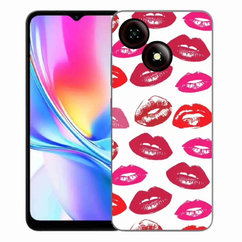 Gelový kryt mmCase na ZTE Blade A35E - rty Must-Have