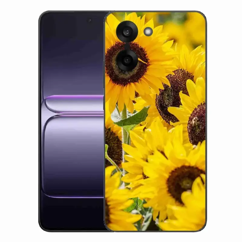 Akční Nabídka Gelový kryt mmCase na One Plus Nord CE5 - slunečnice