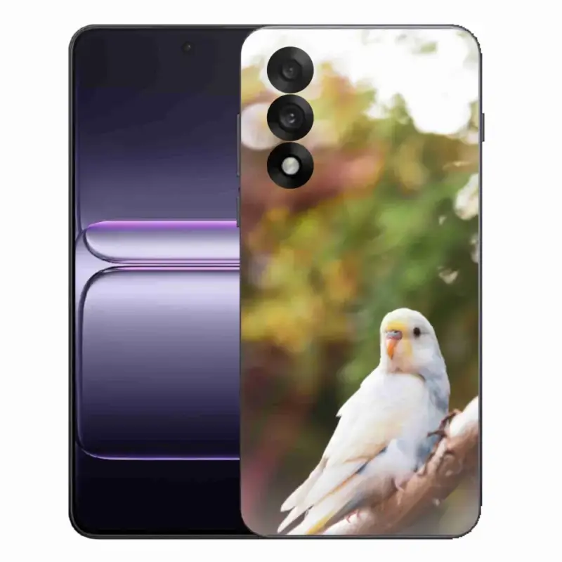 Ověřený Gelový kryt mmCase na One Plus Nord 5 - andulka bílá